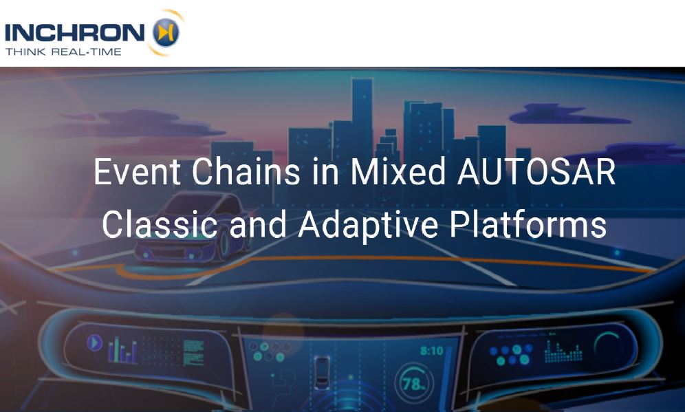 Event Chains in Mixed AUTOSAR Classic and Adaptive Platforms 