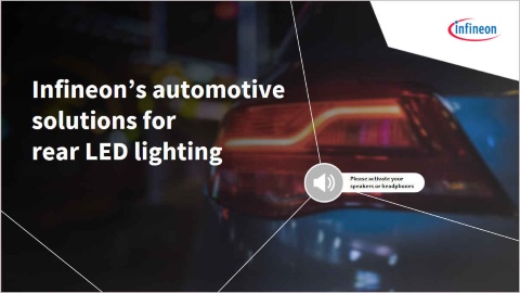 automotive solutions for rear LED lighting