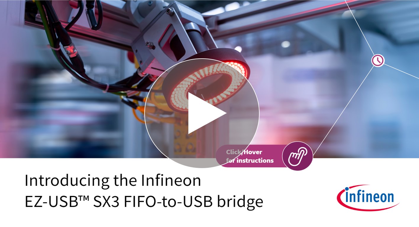 Introducing the EZ-USBTM SX3 FIFO-to-USB bridge