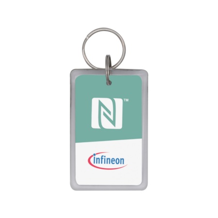 Infineon provides handset manufacturers with SECORA™ Pay W-NFC Type 4 Tag Reference Fobs for interoperability testing with all types of internationally standardized NFC protocols. 