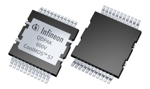 Infineon package picture 600V CoolMOS™ S7 QDPAK HDSOP22-01